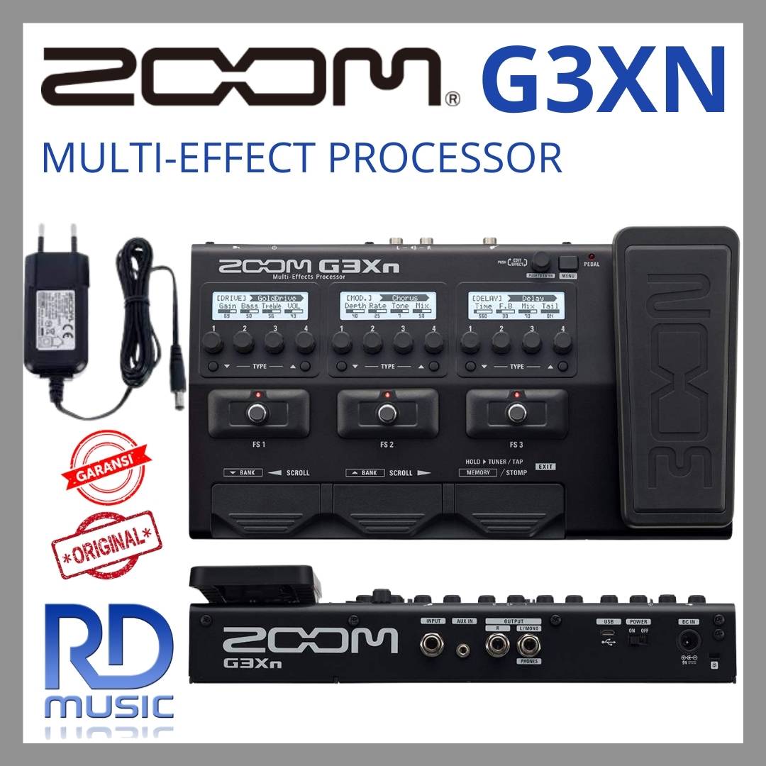 Zoom G3Xn Guitar Effect with Expression | RD Music